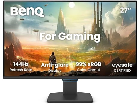 BenQ GW2790CE 27 tum 1080P FHD 144Hz IPS Eye-Care hemmakontorsmonitor, USB-C, 1080 x 1920, Visual Optimizer, Flicker-free, Low Blue Light, Super Slim Bezel, TÜV-certifierad, Eye-Care U