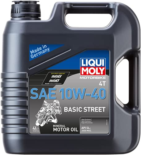 Liqui Moly 4T 10w40 Basic Street 4-Liter