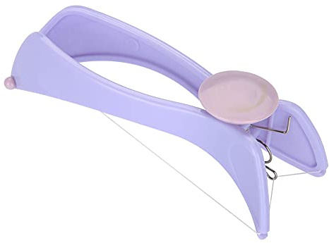 Ansiktsepilator , Tr?dborttagning f?r ansiktsh?r Premium Tr?dning H?rborttagning Epilator B?rbar ABS Lila Idealiska presenter f?r kvinnor(Blisterf?rpackning)