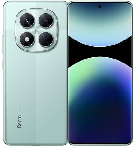 Xiaomi Redmi Note 14 Pro 5G Smartphone 12 + 512 GB 200 MP Pro Grade AI sistema MediaTek Dimensity 7300-Ultra 1,5 K 120 Hz Eye-Care Display 5110 mAh batteria con NFC con ricarica turbo da 45 W (verde)