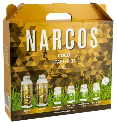 Narcos Kit de démarrage d'engrais Coco XL pour substrats de coco