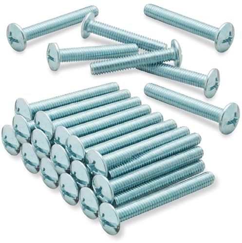 Cabinet Knob & Pull Machine Screws 25-pk (8-32 x 1-1/4) or Choose Your Length; Fasteners for Kitchen & Bathroom Drawer & Door Hardware