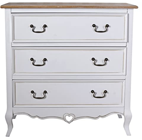 Nostalgie Kommode Vintage Schrank Landhausstil Schubladenkommode hmb161 Palazzo Exclusiv