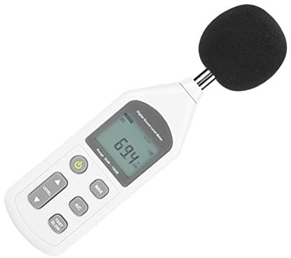 Hilitand GM1357 Digital Noise Meter, Sound Level Meter, Noise Testing Equipment, Measures Sound Level, From 30dBA ~ 130dBA