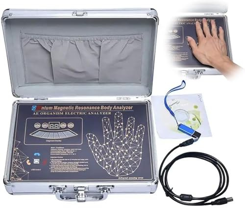 HSRG Analizador Cuántico Portátil, Escáner De Estado De Análisis Dinámico 3D, Detector Corporal De Salud Magnético De Resonancia Multilingüe, Prueba De Salud Física De Forma Rápida Y Precisa
