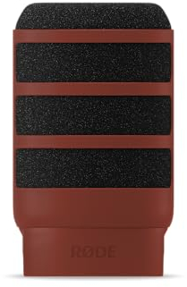 RØDE WS14 Premium Pop Filter for PodMic and PodMic USB (Red)
