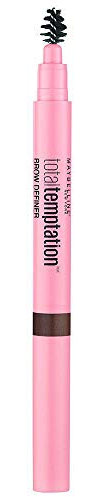 Maybelline Total Temptation Eyebrow Pencil, 5 G, 120 Medium Brown