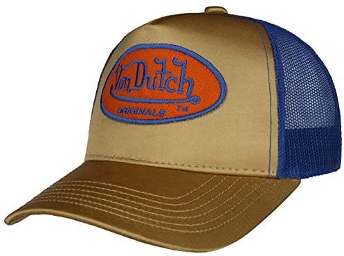 Von Dutch New Cary Trucker Cap Basecap Baseballcap Truckercap Meshcap (One Size - Gold)