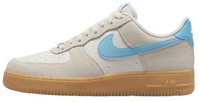 Nike Air Force 1 '07 LV8 Herren-Sneaker, Phantom/Gum Yellow/Summit White, 41 EU