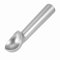 Haosie 18cm Cuchara Helado Bola, Ice Cream Scoop, Cuchara de Helado, Sacabolas Helado, para Helado Melón Albóndigas Pastel Bizcocho Masa de Galletas Arroz (Silver)