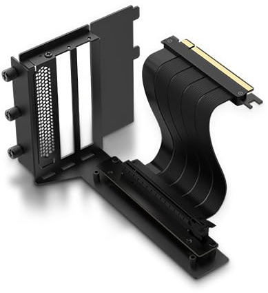 APNX Vertikal GPU-hållare kit 1, PCI Express 5.0 X16 platt linje stigkabel 150 mm, svart