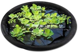 Barriera Di Pesce Circolare Regolabile Con Maglia Fine Isola Galleggiante Per Pianta Acquatiche Piante Piante Piante Protezione Piante