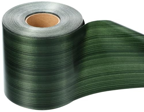 Nastro Floreale Verde Primaverile per Confezioni Regalo Largo nastro Fiocchi Impermeabile con Foglie di Aspidistra 4 Inch x 30 Yard Fai Da Te Artigianato per Decor Pasquali Matrimoni Compleanno Feste