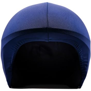 COOLCASC® Blu marino - Copricasco Moto e Sci per Bambini - Personalizza il tuo casco bambino con una copertura protettiva vivace e divertente - Sci Accessori e Ideale per Bici - Taglia Unica