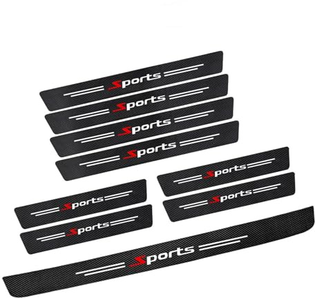 HGNB 9 Piezas Protector de Umbral de Puerta para BMW 2 Series Gran Coupe Long (F78) 2025 2026, Molduras de Puerta Umbral Protección Molduras Estribo Adhesivas Accesorios