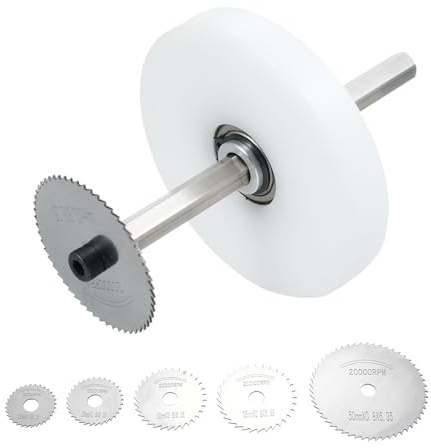 Cortador de tubos interiores, cortador de tubos interior para tubos PVC, cortatubos interno para tubos de ABS con 6 hojas sierra, vástago hexagonal, guía profundidad ajustable para taladro eléctrico