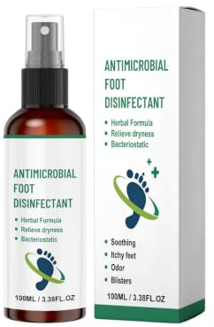 Spray pour pieds à l'huile d'arbre à thé, huile d'arbre à thé, nettoie les pieds et les chaussures, garde au frais, sèche rapidement, convient pour les voyages, élimine les odeurs pour les soins