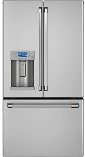 Cafe CYE22TP2MS1 22.2 cu. ft. Smart French Door Refrigerator in Stainless Steel, Counter Depth and ENERGY STAR