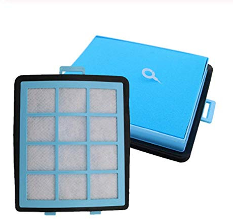 WuYan 2 st Hepa-filter för Philips FC8760 FC8764 FC8766 FC8761 FC8767 FC8768 FC8769 FC9720 dammsugarfilter tillbehör delar