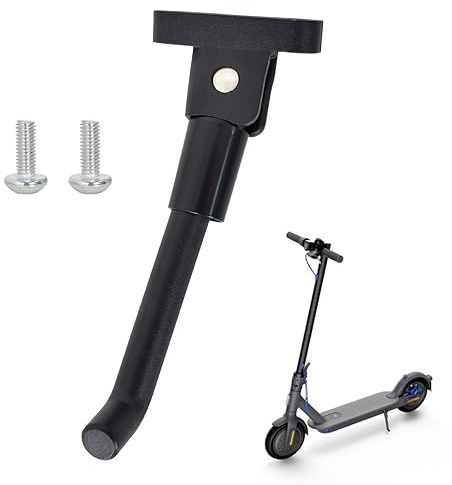Pata de Cabra para Patinete Eléctrico Compatible con Xiaomi 1S/ M365/ Pro, Soporte de Patinete con Tornillos Soporte para Pies para Scooter, Accesorios de Piezas de Repuesto para Patinete (Negro)