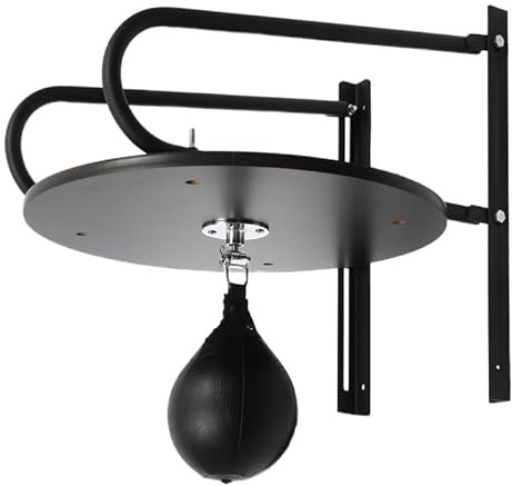 AOOUNGM Gym Combate Conjunto de Entrenamiento Ball Boxeo, Punching Bola con Plataforma para Montaje en Pared, Incluye Aparato de Boxeo para Montaje en Pared