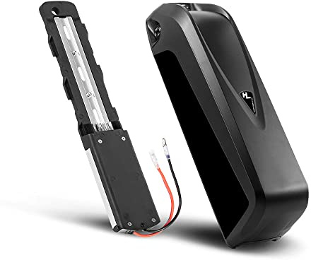 SEASON Ebike Battery 36V-48V 17.4Ah 15.6Ah 13Ah Hailong Plus (5-pins) Down Tube Battery for Electric Bicycle 100W-1000W Motor with UK Charger