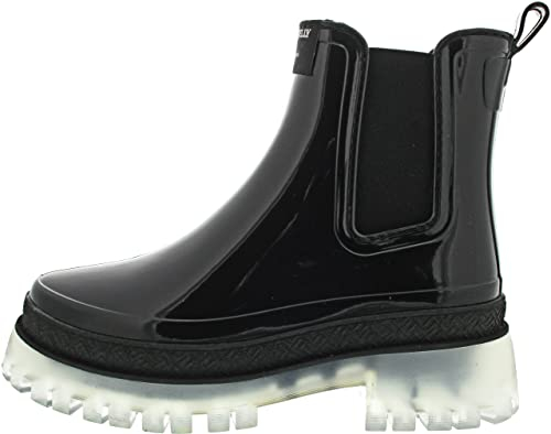 Lemon Jelly Damen Gummistiefel schwarz/weiß 39