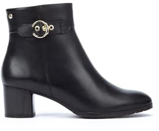 Pikolinos Botines de tacón en Cuero CALAFAT para Mujer Color Black