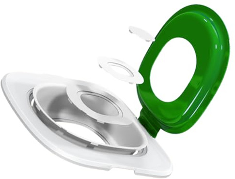 Kit di addestramento per WC per gatti – Demozione di tipo sandbox e sedile per WC per gatti lavabili | Trainer eretto urando un'igiene ottimale per venerabile ambientale