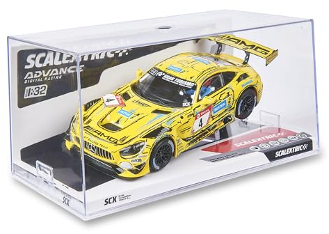 SCALEXTRIC - Vehículo de Carreras Advance - Coche Slot - Escala 1:32 (Mercedes AMG GT3-24h Nürburgring '23)