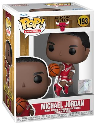 Funko POP! NBA: Chicago Bulls - Michael Jordan - Rookie Season - Collectable Vinyl Figure - Gift Idea - Official Merchandise - Toys For Kids & Adults - Model Figure for Collectors and Display