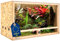 ITA Holz Terrarium 100x60x60 cm mit Seitenbelüftung & Integriertem Hygrometer - Holzterrarium aus OSB-3 Platten - Terrarien für Reptilien, Schlangen, Amphibien - EU Produkt, FSC Zertifiziert