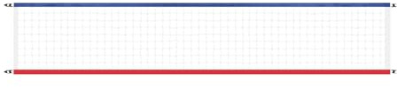 Red De Voleibol Bola De Piscina | Red De Volley Ball Portátil 4.5 x 0.9 M Para Piscina Enterrada | Accesorios De Juegos De Agua Portátil Para Bádminton Tenis