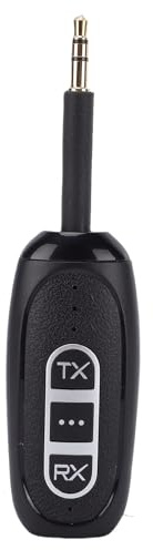 YUEHISY Trasmettitore e Ricevitore Bluetooth, Adattatore Audio Bluetooth 2 in 1, Adattatore Aux da 3,5 Mm per Plug and Play, per TV, Auto e Stereo Domestico