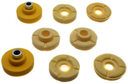 Piezas del amortiguador CASQUILLO DE SOPORTE DEL PUNTAL AMORTIGUACIÓN SUPERIOR INFERIOR DELANTERO TRASERO 33526776557 Para BMW X5 E70 X6 E71 Reemplazar(8pcs)
