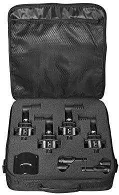 beyerdynamic TG Drum Set Pro M - Set de micrófonos para batería con 4× TG D35, 2× TG I53 y 1× TG D71