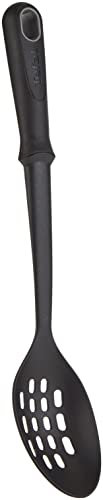 TEFAL COMFORT Küchenlöffel Kunststoff Kochlöffel Löffel Esslöffel Schwarz 36 cm