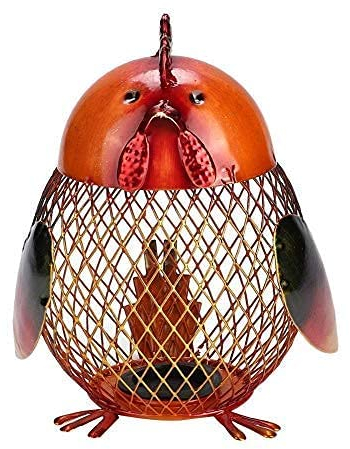 Spardose Sparschwein Kinder Spielzeug Bank Sparschwein Geld sparen Topf, Geld sparen Box, Eisen Sparbüchse Geldglas Innovative Cartoon Huhn Tier Tier geformte Geldsparbox Craft Home Decoration