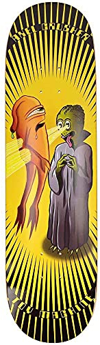 Toy Machine Axel X-Ray Eyes Skateboard-Deck, Schwarz, 21 cm