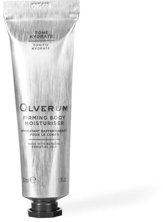 Olverum Firming Body Moisturiser - Toning & Hydrating Body Lotion - Vegan & Cruelty Free Intensive Moisturising Replenishing Cream Enriched with Papaya Enzyme for Dry Skin (30ML)