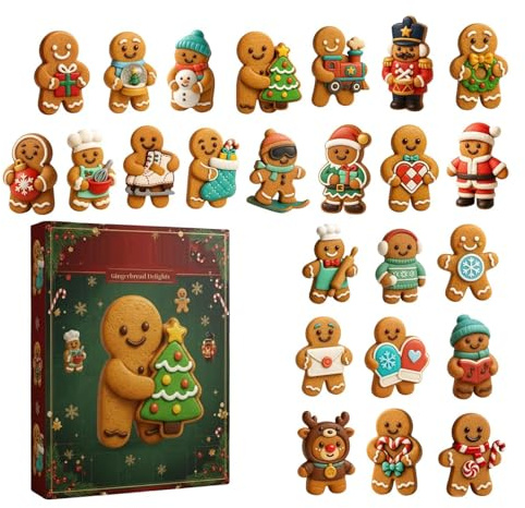 Julprydnad 2025, 2D akryl semesterdekoration, 24-dagars adventskalenderset, hängande festlig kalenderdesign, färgglad tryckdekoration, användning