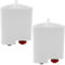 Spares2go Cartucho de filtro anticalc compatible con Tefal, se adapta a plancha generadora de vapor Purely & Simply (paquete de 2)