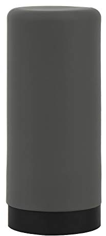 YUMILI Bottiglia di Lozione da Spremere in Silicone, 240ml Bottiglia Riutilizzabile di Shampoo Doccia Gel Per Piatti Dispenser di Liquido Per Piatti Grigie Per Viaggi a Casa