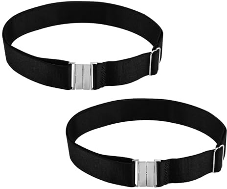 Mikovivi 2pcs Jarretelles de Cuisse pour Femme, Ceintures de Jarretelles Réglables Jarretelles de Jambe à Fixation Élastique Élevée pour Cuisse Ceintures de Harnais de Jambe pour Femme