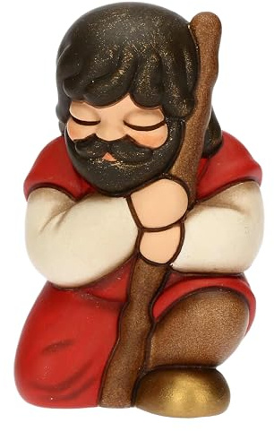 THUN - Peregrino - cerámica - Colección Pesebre Clásico - 5,7 x 4,7 x 8 cm