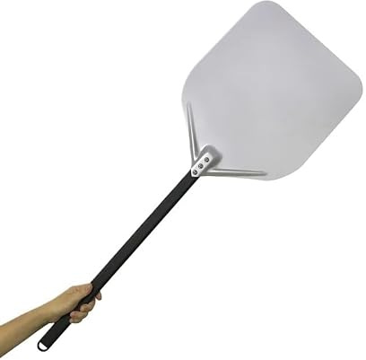 Pizzaspade i aluminium, Aluminium Pizza Peel Paddel Långt handtag Nonstick Pan Bakning | 14inch 90cm