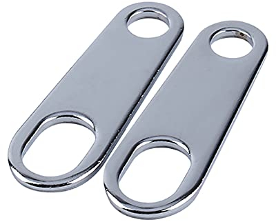 KIMISS Soportes de Montaje para Señales de de Motocicleta, Abrazaderas de Horquilla y Accesorios de Choque