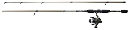 Mitchell Tanager Camo II Spin Combo | Leichte Spinnrute & Rollen-Setup für das Süßwasser- & Raubfischangeln | Perfekt für Anfänger | Green Camo, 2.1m | 7-20g | 2-teilige Combo, Unisex