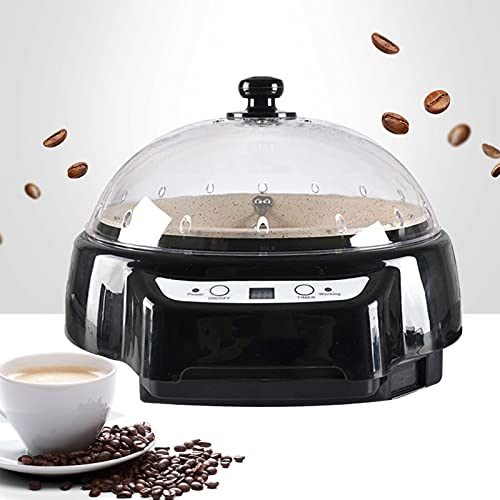 ERICAT máquina tostadora de café de temporización 110V máquina tostadora de Granos de café en el hogar con función de Cuenta Regresiva de Pantalla Digital de Tostado de Granos de café Negro / 2685
