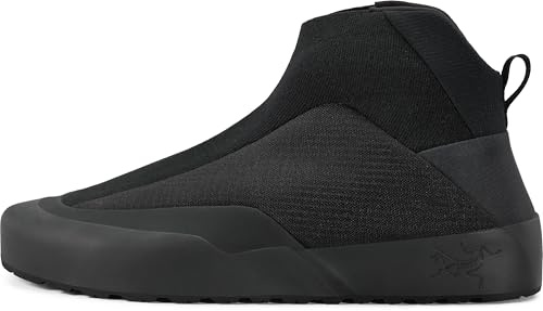 Arc'teryx Kragg Insulated Shoe Men's | Insulated Pull-On Shoe for Quick Approaches | Black/Black, 9.5